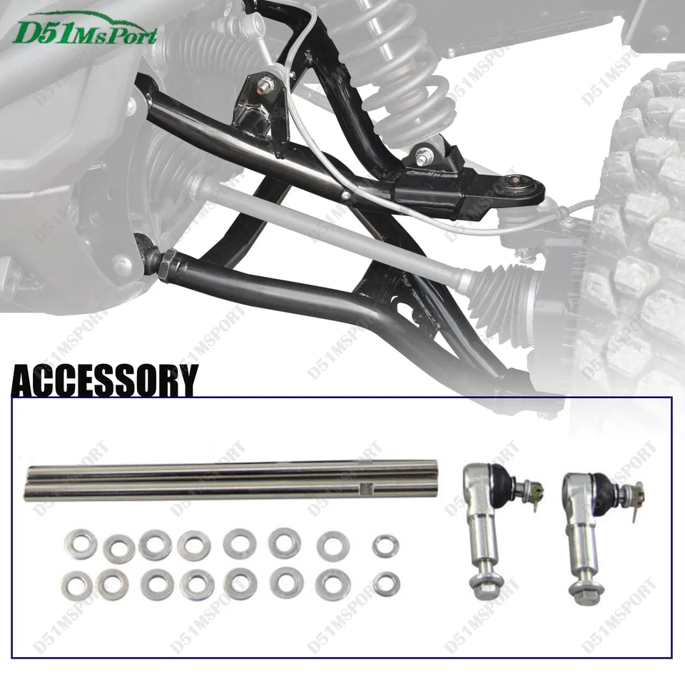 Extensor deportivo brazos A + 2" más ancho para Yamaha Raptor 660 660R YFM 2001-2005 02 03 Foto 4 de 4