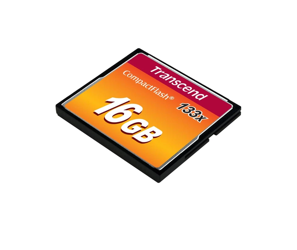 Transcend 16GB CompactFlash 133 Memory Card Up to 50/20 MB/s, TS16GCF133 - Bild 3 von 4