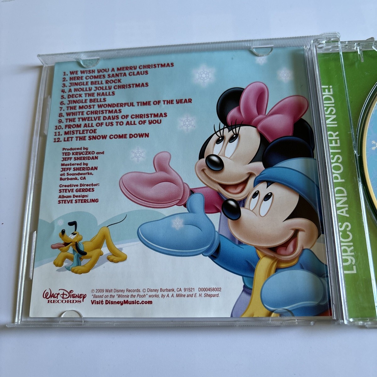 Disney's Holiday Magic 2009 Music Christmas Songs CD Walt Disney