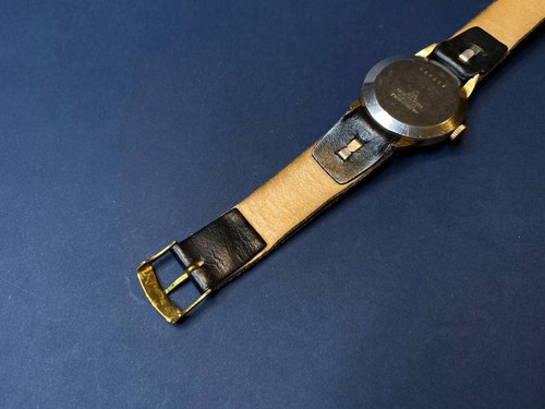 Orologio Vintage GUB Glashütte Germania Meccanico Cal. 60 placcati oro funzionanti RARI - Foto 10 di 19