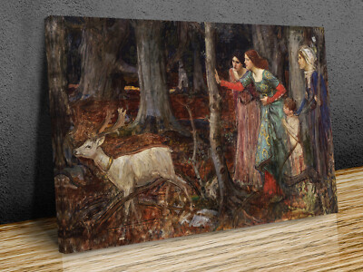 The mystic wood John William Waterhouse Leinwanddruck nur Kunstdruck oder Druck