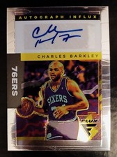 CHARLES BARKLEY-2022/23 Panini Flux AUTO/AUTOGRAPH - RARE & GEM?