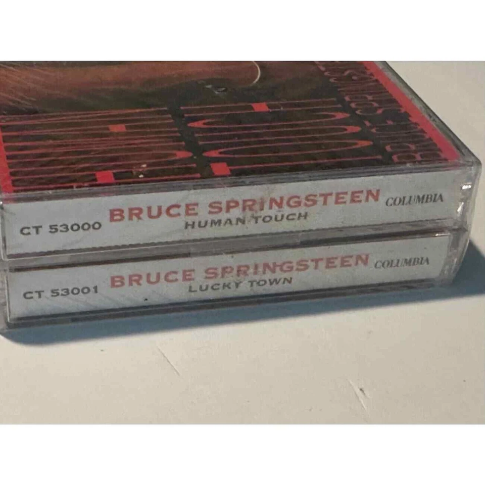 Bruce Springsteen Human Touch/Lucky Town Dbl Cassette Sealed 1992 - Image 2 of 3