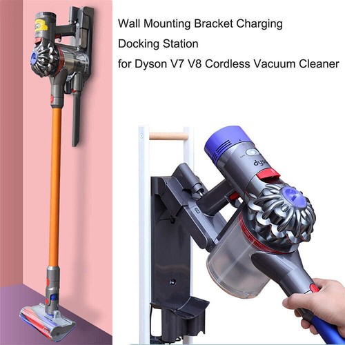 Charging Dock Station for Dyson V7 V8 Vacuum Cleaner Wall Mount Holder Bracket - Picture 12 of 14