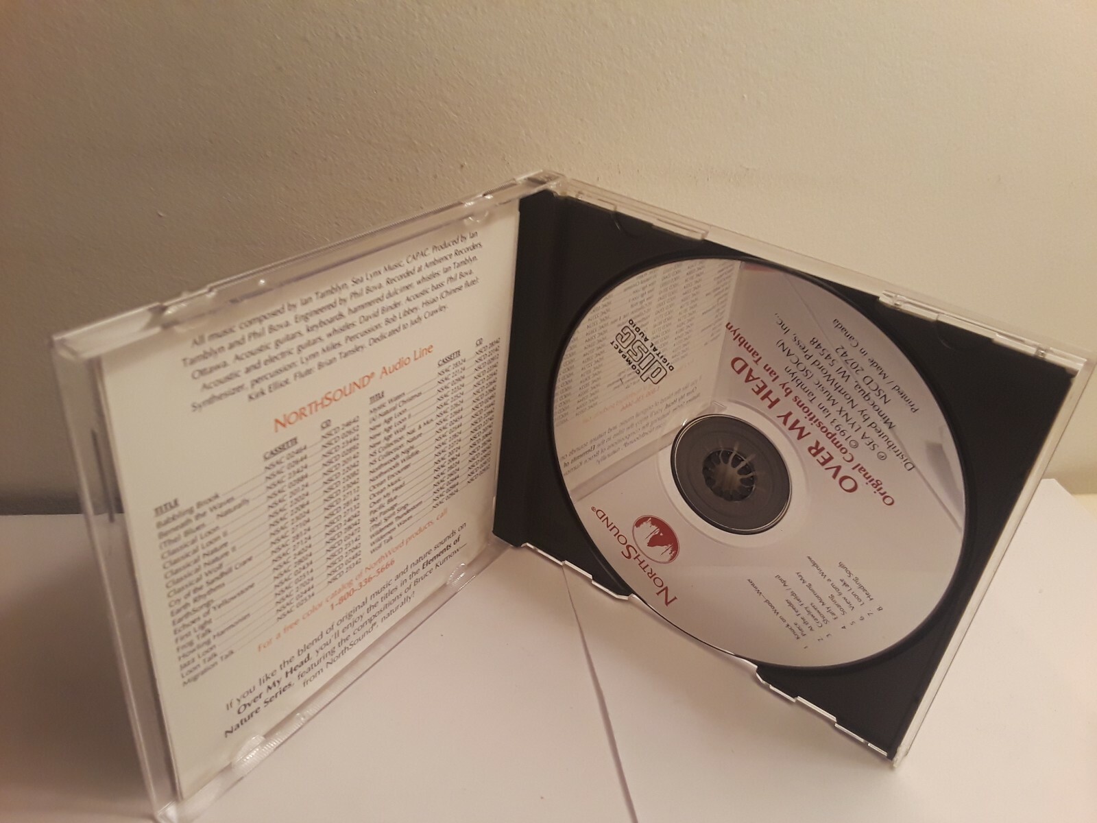 NorthSound Over My Head with Ian Tamblyn (CD, 1993) eBay