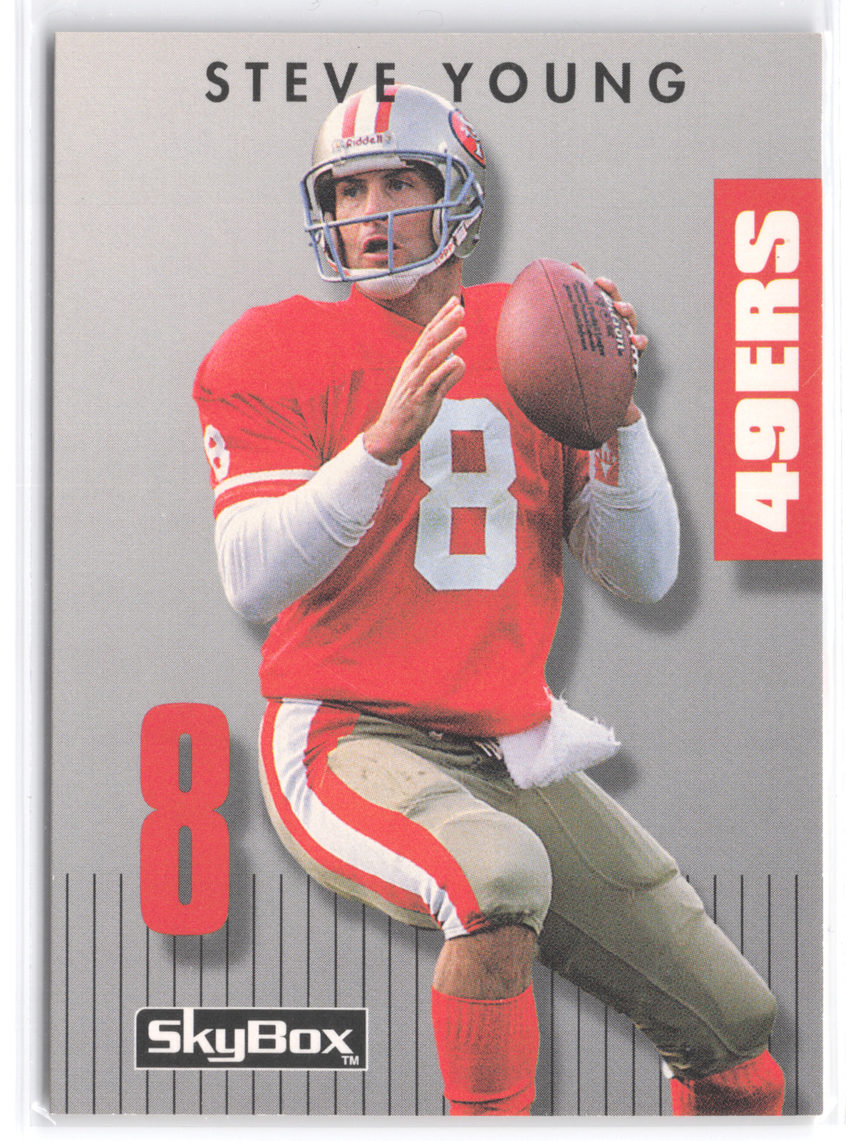 1992 SkyBox Prime Time #099 Steve Young