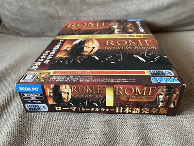 Rome: Total War Gold Edition - Japanese Big Box Edition PC | eBay