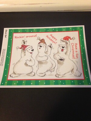 Suzy Zoo Sticker Rockin Around Bears #90007