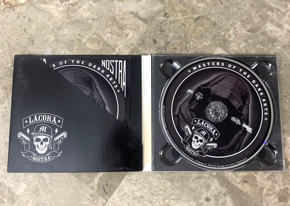 La Coka Nostra CD Masters Of The Dark Arts Cardboard Case Insert Disc