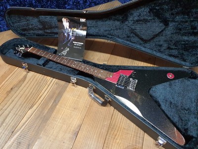 16 Esp Crying V Syu Signature Electric Guitar Galneryus V Shape Black Pearl Ebay 16 Esp Crying V Syu Signature Electric Guitar Galneryus V Shape Black Pearl Ebay