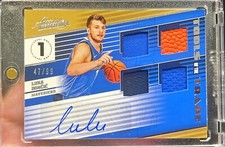 2018-19 Absolute Luka Doncic Tools Of The Trade Rookie Auto Card /99 RC Mavs