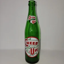 VINTAGE CHEER UP SODA BOTTLE ACL 12 OZ. CHEER UP BOTTLING CO. ST. LOUIS MISSOURI