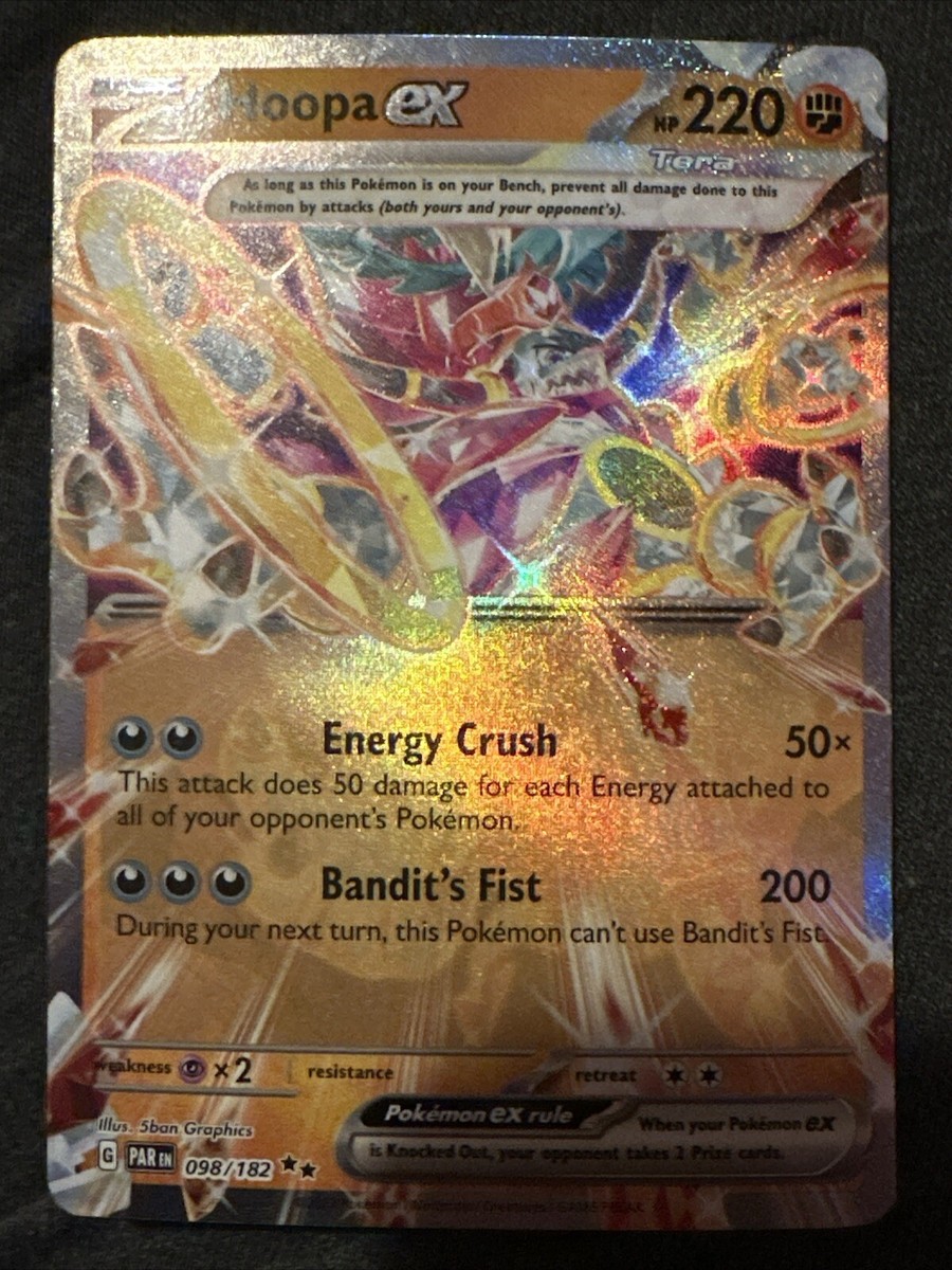 Hoopa ex 098/182 SV04: Paradox Rift Holo for sale online | eBay