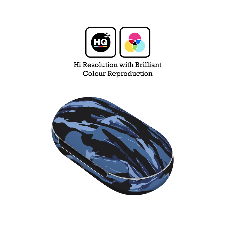 HEAD CASE DESIGNS CAMUFLAJE VINILO PEGATINA PIEL CALCOMANÍA CUBIERTA PARA SAMSUNG BUDS Foto 2 de 4