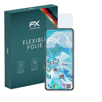 atFoliX 3x Folie für Infinix Zero 20 Schutzfolie klar&flexibel
