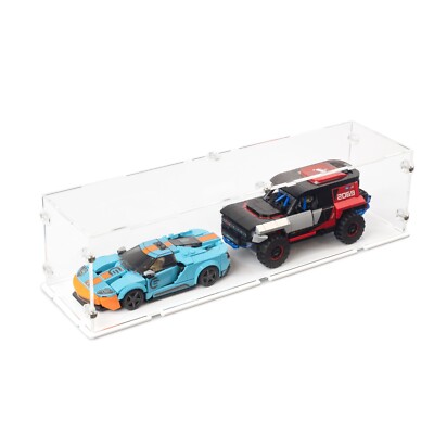 Acryl Vitrine für 2x Lego Speed Champions