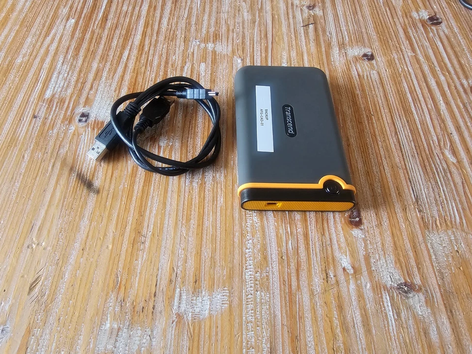 Transcend StoreJet SJ25M2 Protable Hard Drive 500GB USB 2.0 / 4619 - Bild 2 von 4