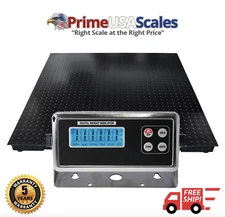 Prime OP-916 60"x60" Floor Scale 10,000 lb x 1 lb with 5 Year Warranty 