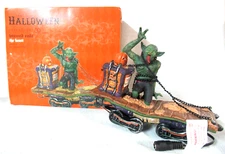 Department 56 Halloween Haunted Rails Car ~ "The Beast" 