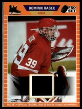 2021-22 Pro Set #PSM-20 Dominik Hasek Memorabilia Orange