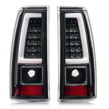 Black Led Tail Lights Fits 2003-2006 Chevy Silverado Sierra 1500 2500hd 3500 Gmc