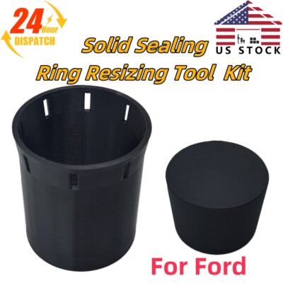 2PCS of Input Shaft Solid Sealing Ring Resizing Tool Kit For Ford 10R80 CDF Drum