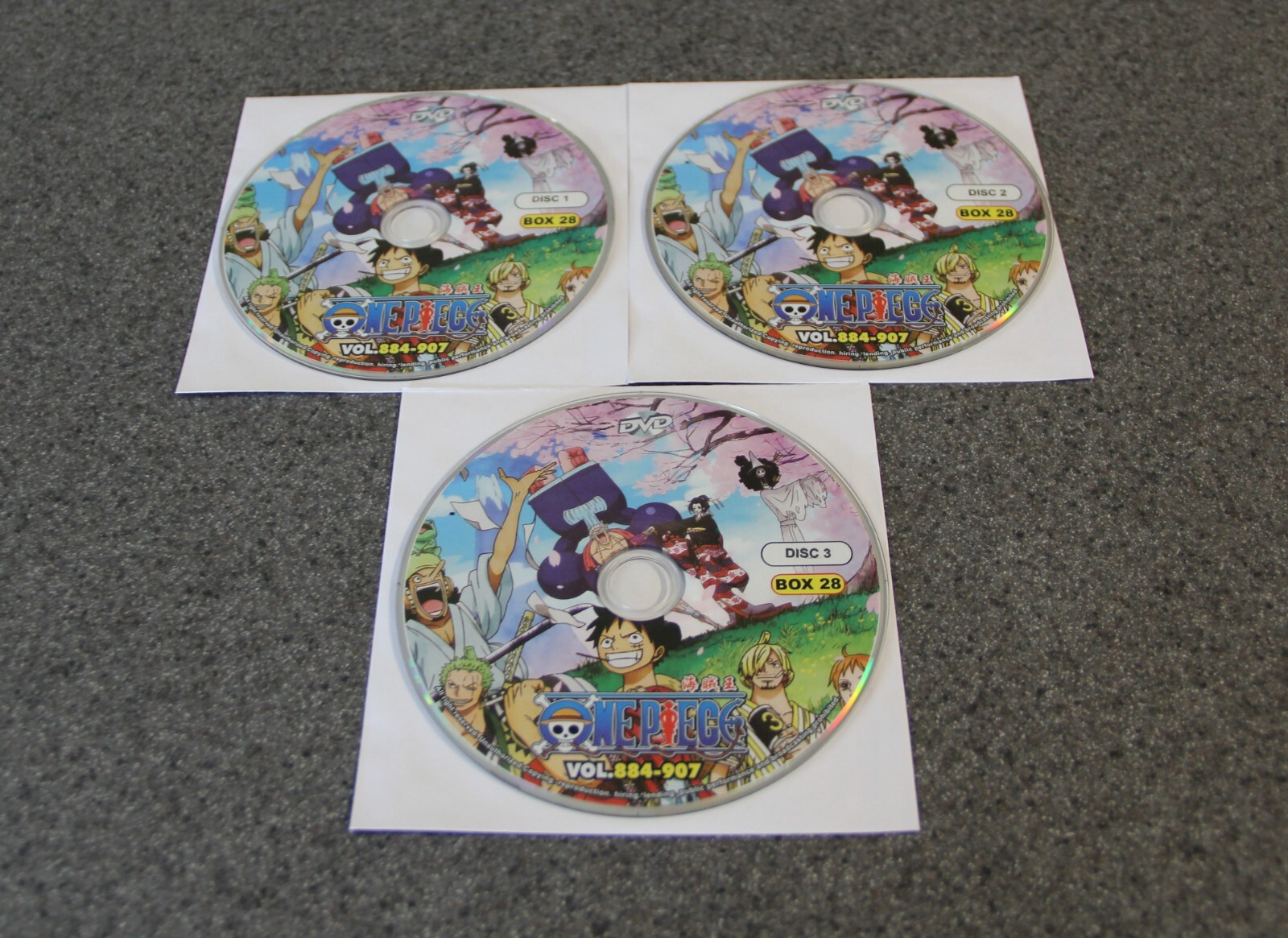 One Piece Dvd Box 28 Episodes 4 907 Japanese Version With English Subtitles Ebay