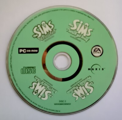 *NUR ERSATZDISKETTE 2* Die Sims Unleashed PC