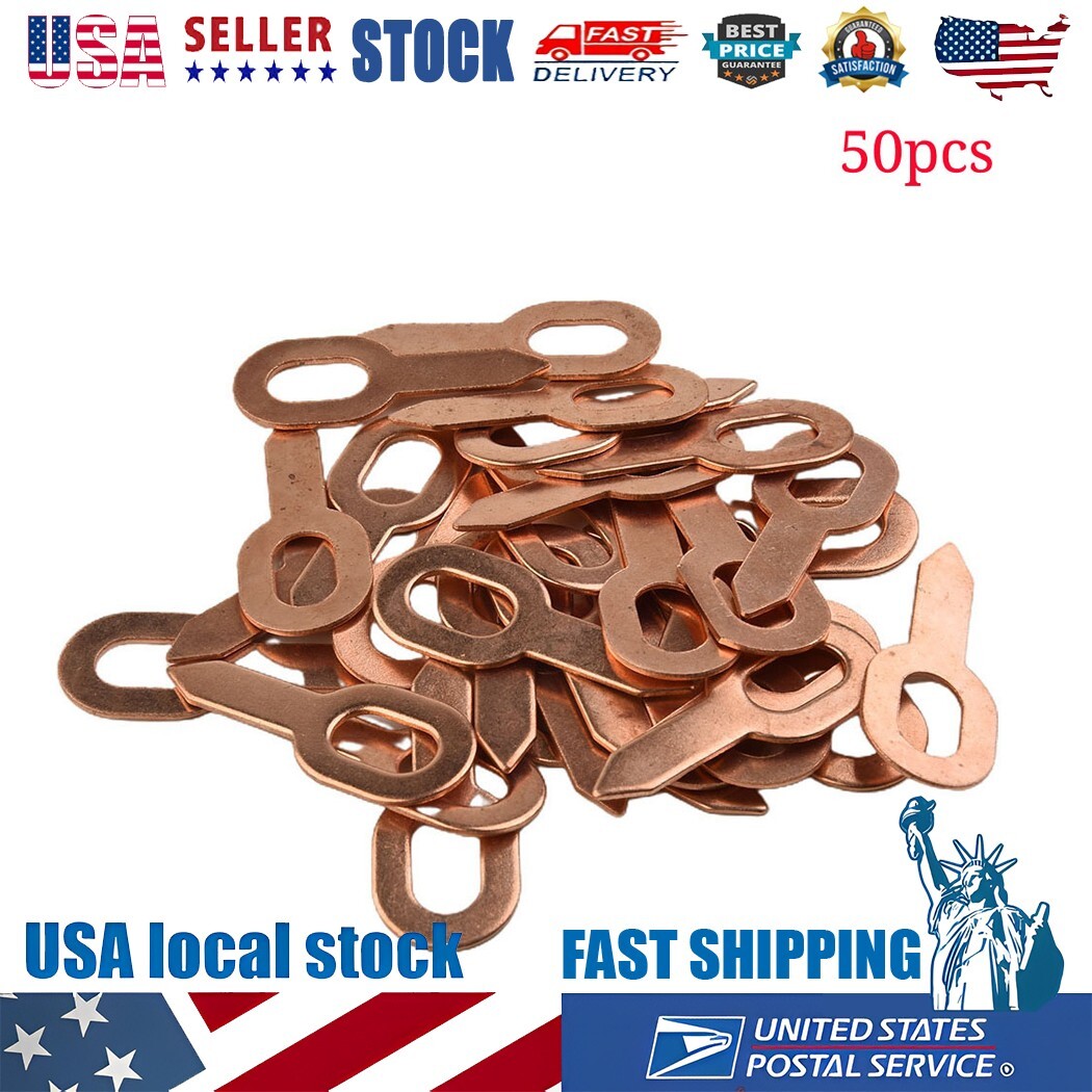 50x Dent Puller Rings For Spot Welding Welder Car Body Panel Pulling Washer Tool