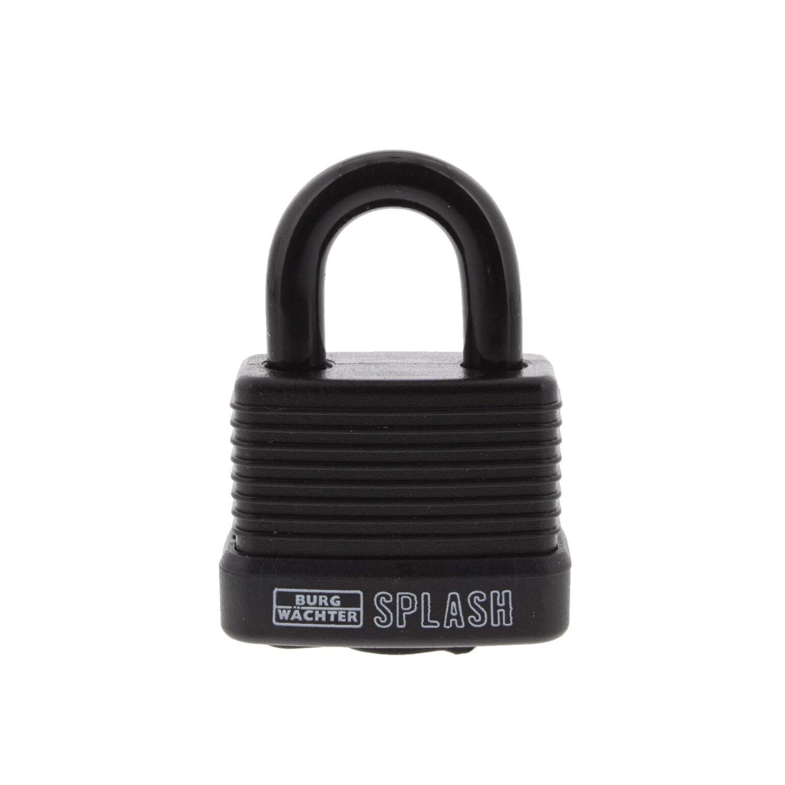 Burg Wächter 39981 Lucchetto Splash 470 45 Black SB, Nero