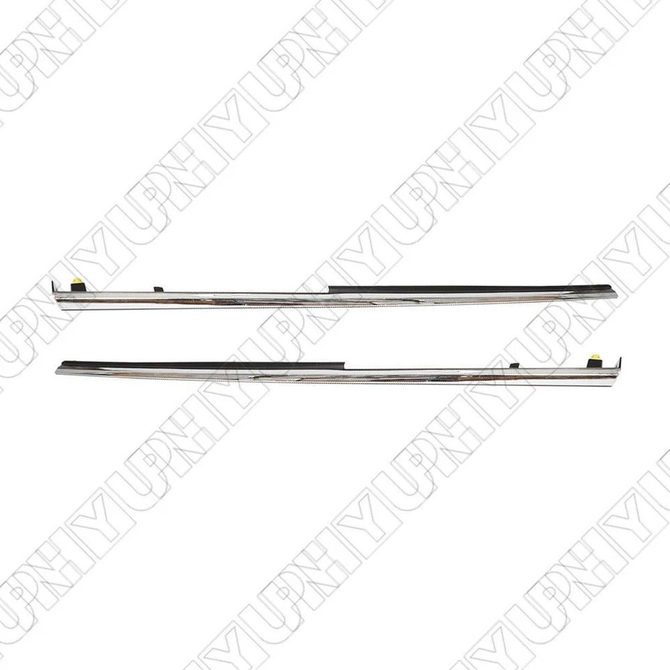 Front Left+Right Fender Chrome Garnish Molding Trim For Hyundai Sonata 2011-2014 — 第 2/4 张图片