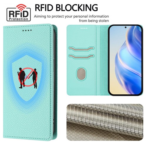 Magnetic Leather Case Wallet Flip Cover For iPhone 16e 16 15 14 13 12 11 Pro MAX - Picture 115 of 121