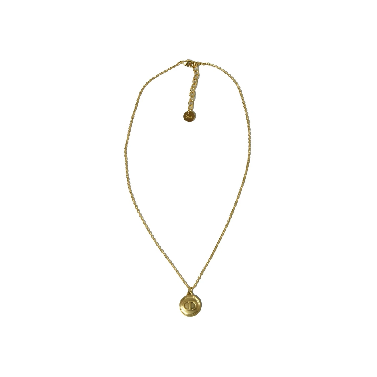 Collana Dior logo CD oro