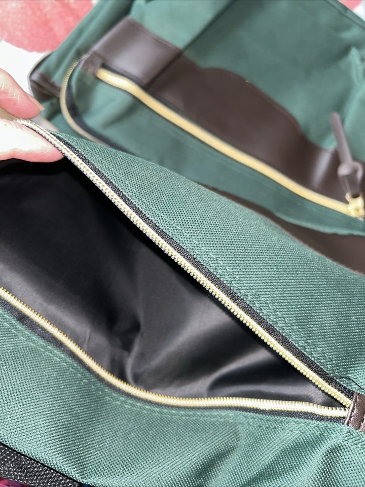 Cotton Traders Forest Green Rucksack, Organiser Backpack BRAND NEW