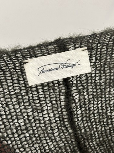 American Vintage Knit Oversized Light Weight Sweater Wool Alpaca Blend Size M/L - Picture 11 of 11