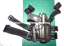 Blackhawk! Serpa 430604BK-R RH Tactical Thigh Leg Duty Holster Beretta 92FS 96