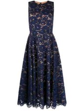 Michael Michael Kors floral lace-detail midi dress SZ 4