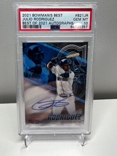 2021 Bowmans Best Of 21 Julio Rodriguez Auto PSA 10 Gem Mint #B21JR