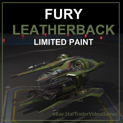 Peau (paint) Leatherback Limitée Pour FURY Dans Star Citizen - Code PC Neuf