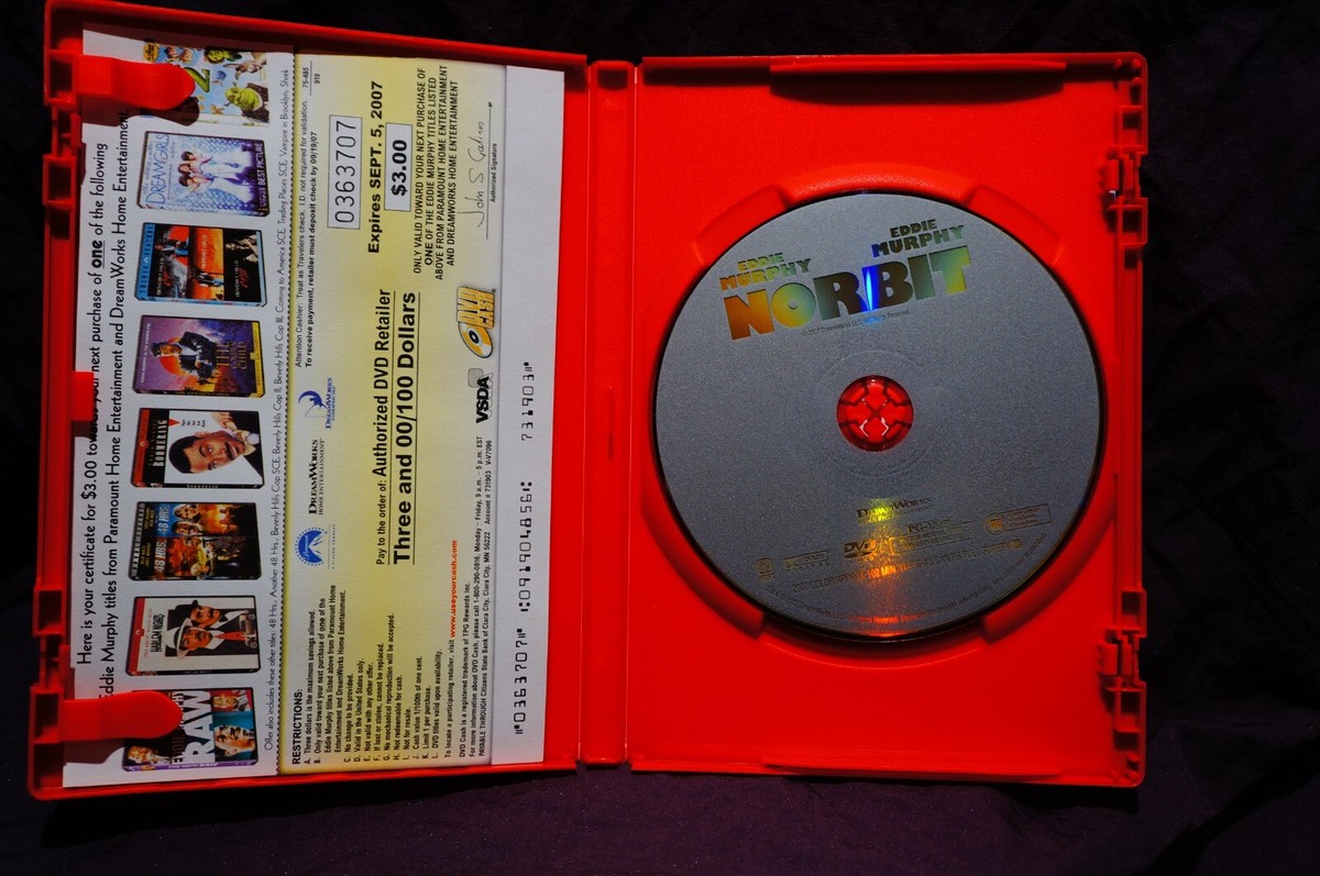 Norbit (Full Screen) - DVD Eddie Murphy, Thandie Newton - GOOD