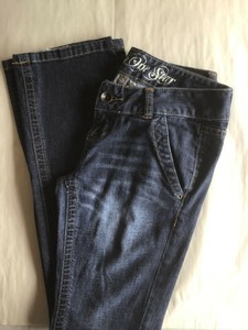 Converse One Star Trinity Boot Womens Jeans Size 6 Bootcut Stretch Dark Wash Ebay