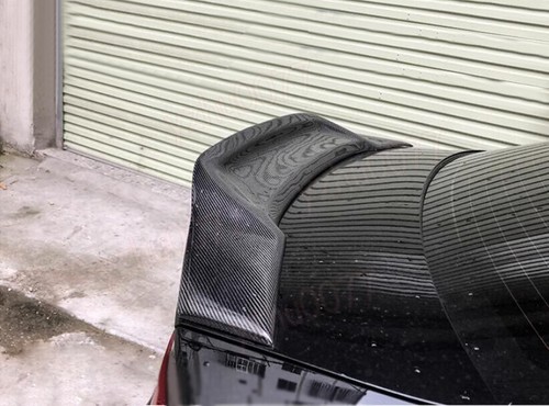 Para Audi A3 AS3 2015-2020 sedán fibra de carbono puerta trasera maletero alerón ala - Imagen 3 de 8