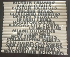 Stancraft Vintage NFL AFL Posters Dave Boss, Don Salmeta UNTOUCHED 50+ Years Old