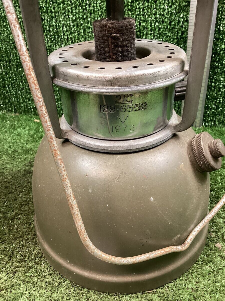 Vintage Original Willis Bates Vapalux Model 21C Paraffin Lamp 1972