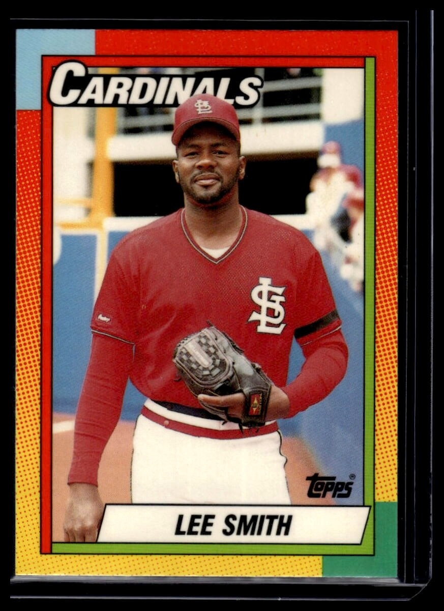 1990 Topps Traded Tiffany #118T Lee Smith St. Louis Cardinals