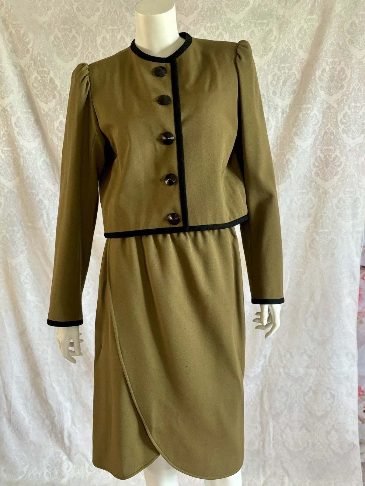 SAINT LAURENT (YSL) Abito da donna verde Saint Laurent