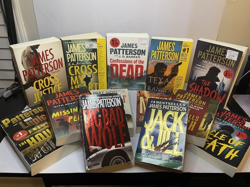 JAMES PATTERSON Lot Of 10 Paperback Random Books MIX - VG/G PB - Picture 7 of 8