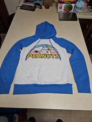 Vintage Peanuts Snoopy Woodstock Hoodie Sweatshirt United