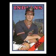 Jay Bell Rookie #637 1988 Topps Cleveland Indians Baseball Card MLB. rookie card picture