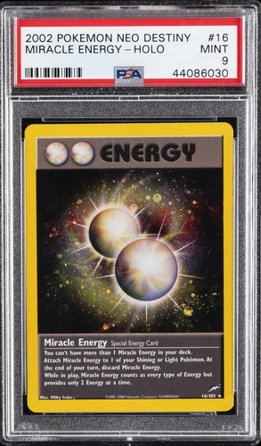 Miracle Energy (Unlimited) graded PSA 9 for sale on eBay